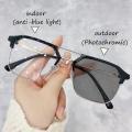 2025 Best Changeable Glass Golden Black Metal Frame Sunglasses For Men. 