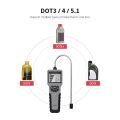 Automotive Brake Fluid Tester Oil Moisture Water Detection with LCD Display for Vehicle DOT3 DOT4 DOT5.1 Brake Fluid Detector. 