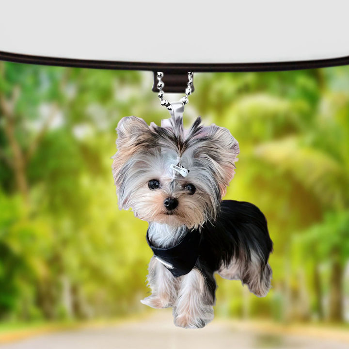 lululemon%20Christmas%20Tree%20Hanging%20Decor%20Adorable%20Animal%20Shaped%20Car%20Rearview%20Mirror%20Pendant%20with%20Lanyard%20Realistic%20Design%20Christmas%20for%20Dog-shaped%20-%20Image%204