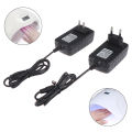 1Pc 24V 2A Power Supply Adapter For UV LED Lamp Nail Dryer Nail Art Tools DENGYOUZHOU. 