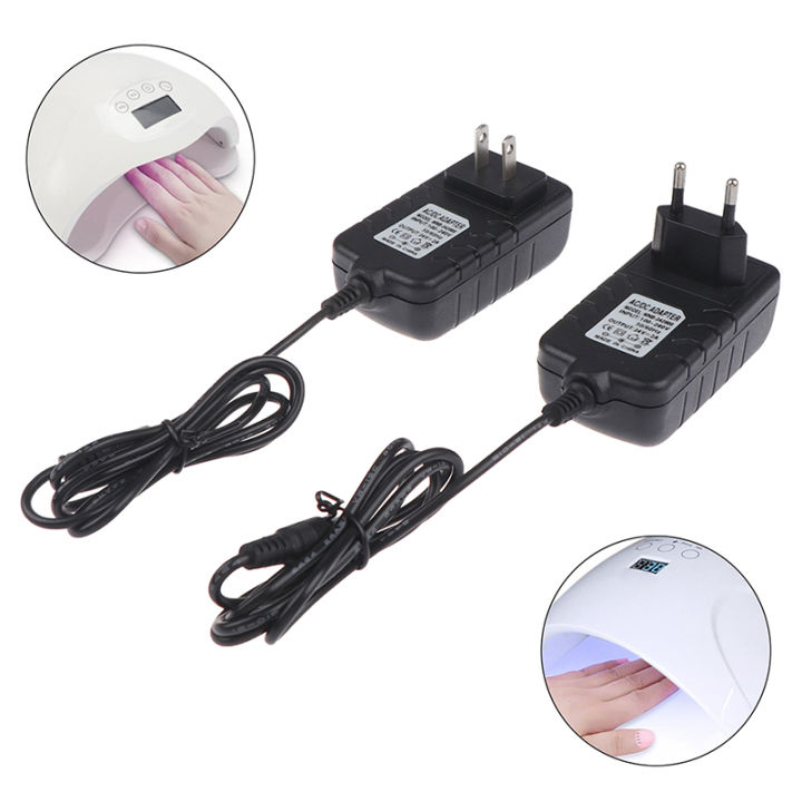 1Pc 24V 2A Power Supply Adapter For UV LED Lamp Nail Dryer Nail Art Tools DENGYOUZHOU