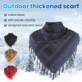 Trendygirl Long Square Scarf Stylish Vintage Keffiyeh Scarf Unisex Soft Shawl for Sunshade Neck. 