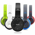 DISICHEN BUFONA P47 Wireless Sports Headphone Over The Head Bluetooth Headset Foldable Headband Handsfree with Calling Function+ Fm/Aux Line TF Card MP3 Player Earphone Affordable. 