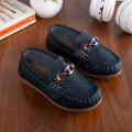 Kids Boy Casual Slip On Loafer Shoes. 