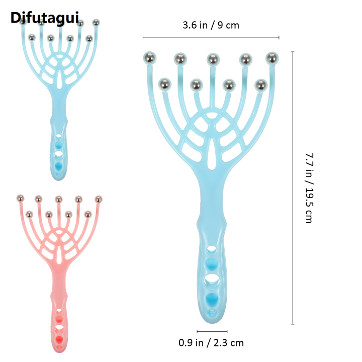 Difutagui%20Fifty%20percent%20discount%202%20Pcs%20Hair%20Scrubber%209claws%20For%20Scalp%20Head%20Massager%20Headaches%20Back%20Scratcher%20Extendable%20Hand%20Comb%20Artifact%20-%20Image%203