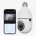 Electrohub WiFi Panorama Bulb Camera 360° HD Security Camera | Wireless CCTV Bulb with Night Vision, Motion Detection & Two-Way Audio | Smart Home Surveillance Camera for Indoor Security | Easy Install | Shoppoint. 