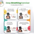 Health Care Respirometer 3 Ball Lung Exerciser Respiratory Exerciser Spirometer. 