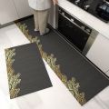 Large Size 2 Piece Set Kitchen mat, Non Slippery, Easy Clean, Water Absorbing (148/48cm - 78/48cm). 