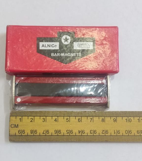 Bar Magnet 75x 7 x11mm  ( Alniko) - 2 Piece