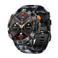 K59 Men's smartwatch reloj 1.43-inch AMOLED 466 * 466 high-definition display with sturdy sports BT call connection. 