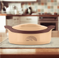MILTON New Marvel 2500 Inner Steel Casserole 2360 ml Brown BPA Free Food Grade  Easy To Carry Easy To Store Ideal For Chapatti Roti Curd Maker. 