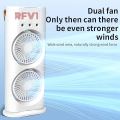 Rechargeable Double Ended Spray Fan With Battery Backup And Remote Controller. 