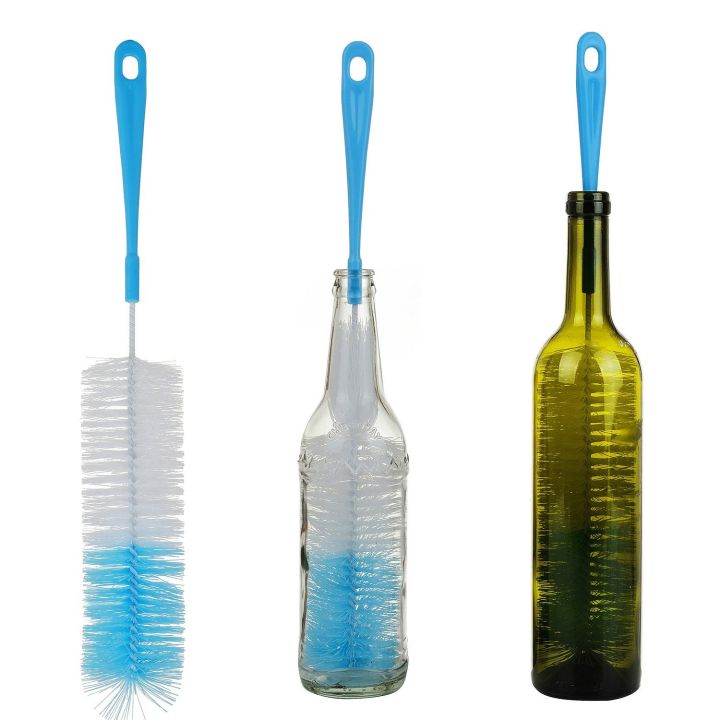 Long Bottle Cleaning Brush | 16'' x 2.17'' Wide | Perfect for Washing Bottles