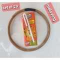 Mela Ring / Cane/Bet Ring For Mela  and Other Activities (A Set of 20 Rings). 