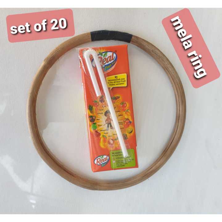 Mela Ring / Cane/Bet Ring For Mela  and Other Activities (A Set of 20 Rings)