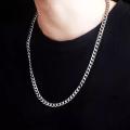 Silver Chain For Men - Silver Color | Fashionable Stainless Steel Casual Street Fashion Unique design Chain For Men. 