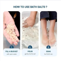 Asmita Naturals Epsomsalt | Rose Bath Soak | Relax, Detox & Rejuvenate | 400g. 