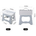 JAERBEE Folding Step Stool - Portable, Small Size for Easy Storage, Easy for Adults to Use in the Bathroom, Garden, Kitchen. 