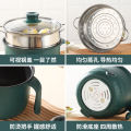 Multifunctional Cooking Electric Pot Electric Cooking Pot, Rapid Noodles Maker, Non-Stick Mini Hot Pot Food Steamer Momo Maker 600W. 