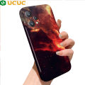 UCUC for Realme 9 Pro / OnePlus Nord CE 2 Lite 5G Back Cover Starry Sky Luxury Glossy Hard Plastic Phone Cases. 