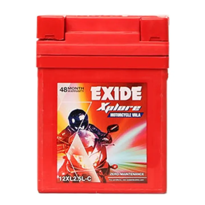 Exide Battery Ah Xplore All Kick Start bikes