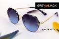 Ladies metal Trendy Sunglass #2495. 