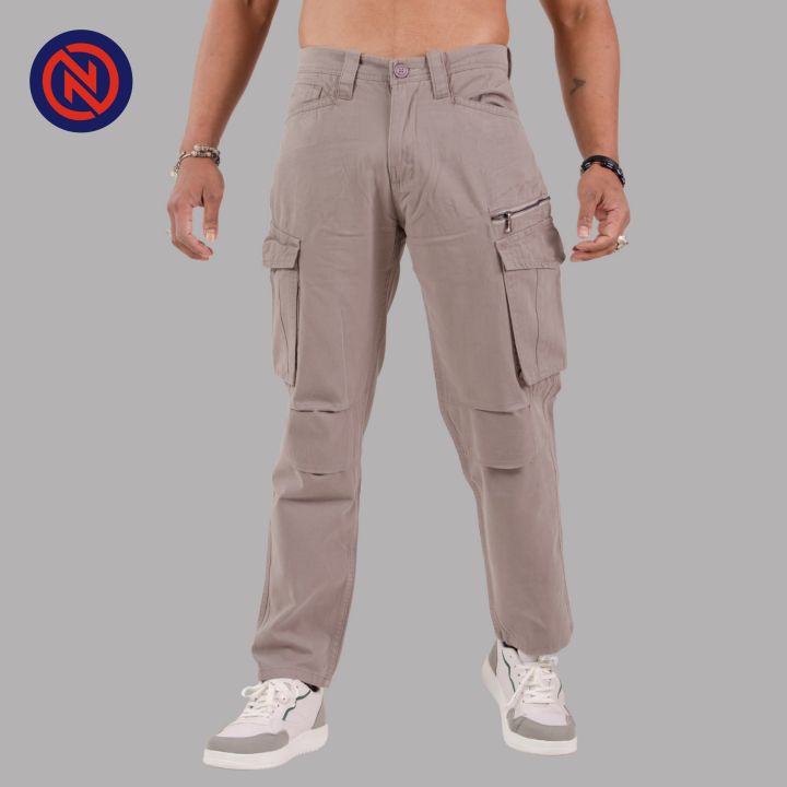 Nepster%20Mud%20Grey%20Solid%20Premium%20Cotton%20Box%20Zipper%20Cross%20Cargo%20Pant%20For%20Men%20-%20Fashion%20%7C%20Cargo%20Pants%20For%20Men%20%7C%20Men's%20Wear%20%7C%20-%20Image%202
