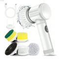 Uonevic Electric Scrubber Dynamic Cleaning Brush 51PC Electric Rotary Scrubber New style Electric 1 Handheld Kitchen Cleaner Rotary Washing Bath Machine. 