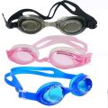 Combo of Silicone Swimming Cap; Legend Mirrored No Leaking Anti Fog UV Protection Triathlon Swim Goggles with Ear Plug for Men and Women (Multicolour). 