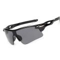 Sports Sunglasses & Windproof Bicycle Riding Sunglasses For Unisex | Black Polycarbonate UV Protection Outdoor Adventure Sunglasses. 