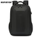 Laptop Backpack Hard Shell Bag Multi-pockets Multifunction laptop bag with USB Charging Port. 