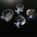 3 PCS Polka Type Acrylic Glass Pot Fish Tank Planted Tank Breeding Basin Water Plant Landscape Cup Plant Cup Holder Mini Cup. 