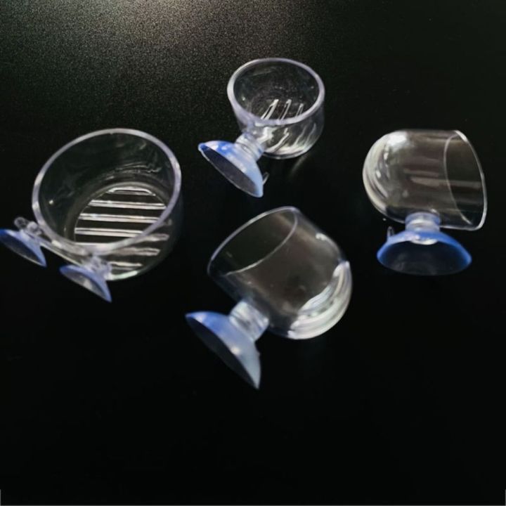 3 PCS Polka Type Acrylic Glass Pot Fish Tank Planted Tank Breeding Basin Water Plant Landscape Cup Plant Cup Holder Mini Cup