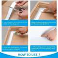 Bath & Kitchen Tape Sealant Strip PVC Self Adhesive Tub and Wall Sealing Tapes Caulk Waterproof Shower Tile Sealer. 