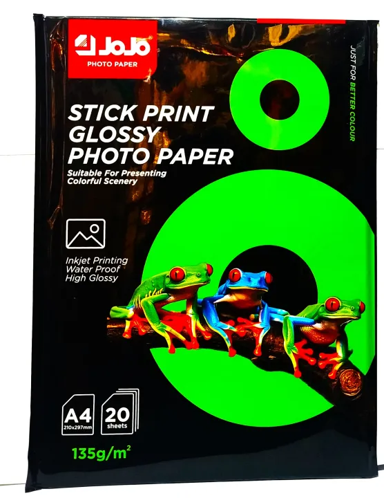 Stick Print Glossy Photo Paper | Daraz.com.np
