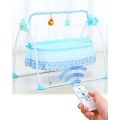 Electric Baby Cradle Swing Control Sleeping Basket Crib. 