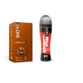 Skore Chocolate With 1500+Raised Dots 10S with Skore Cherry Flavored Lubes 50 Ml.. 