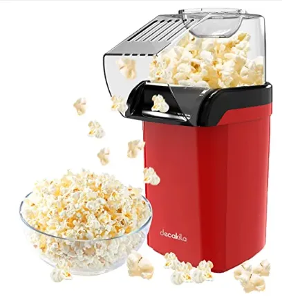 New Popcorn Made By Hot Air Home Mini Retro Popcorn Maker Machine 2 yrs warranty