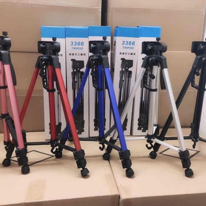 3366 Tripod For Camera Stand With Phone Holder