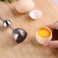 Tools Raw Cracker Separator Boiled Topper Shell Top Cutter Kitchen Gadgets Stainless Steel Egg Knocker Opener. 