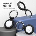 ESR Cloud Case for AirTag Keychain [2 Pack] Silicone AirTag Holder with Keyring. 