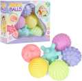 Cute Manhatten Balls BPA Free For Kids Squeeze Ball Toys 3 to 12 Months  (Pack Of 6). 