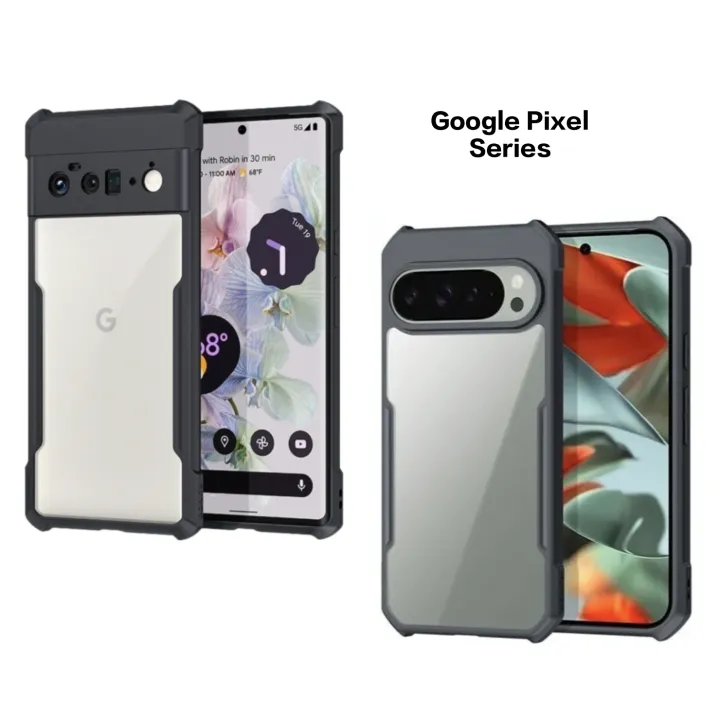 PAIDAAR Crystal Clear Magnetic Case For Google Pixel 8a, Compatible With MagSafe, [Strong Magnet] [Non-Yellowing] [10FT Military Grade Protection] Transparent Slim Phone Case Bumper Thin Cover - Clear - View #2
