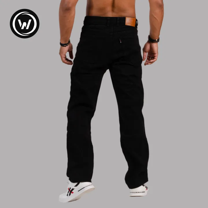 Wraon%20Black%20Solid%20Premium%20Baggy%20Jeans%20For%20Men%20-%20Fashion%20%7C%20Jeans%20%7C%20Baggy%20Pants%20For%20Men%20%7C%20Men'S%20Wear%20-%20Image%204