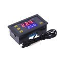 W3230 Mini Digital Temperature Controller 12V 24V 220V Thermostat Regulator Heating Cooling Control Thermoregulator With Sensor A JUE. 