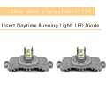 4X New for 2012-2016 3 Series F30 F31 F34 Headlight Insert Daytime Running Light DRL LED Diode Control Unit Module. 