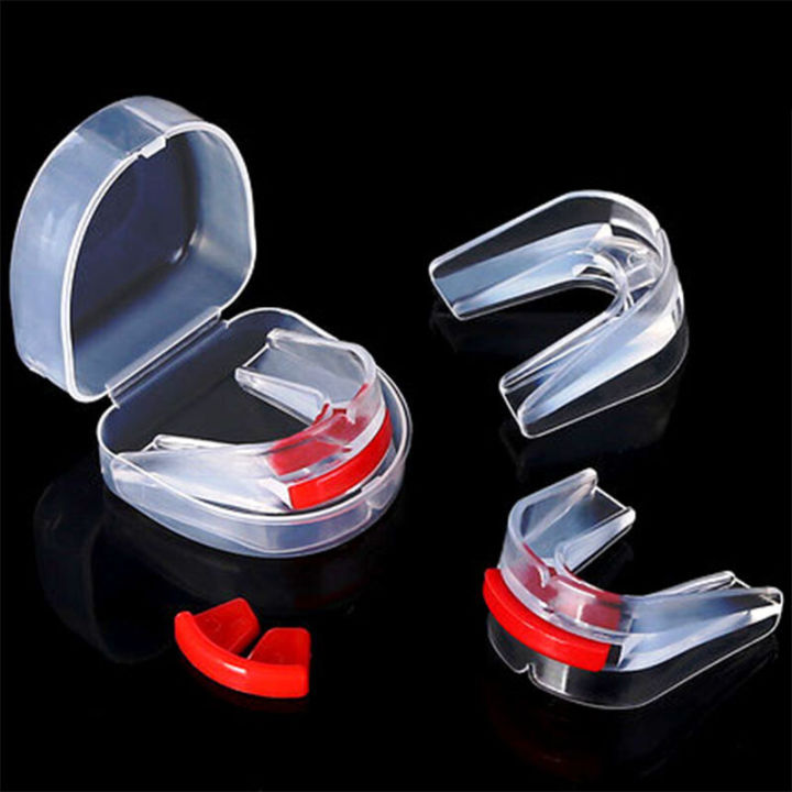 Tooth Protection Ragbi NEW 【Special offer】Sport Mouth Guard Silicone Teeth Protector Adults ...
