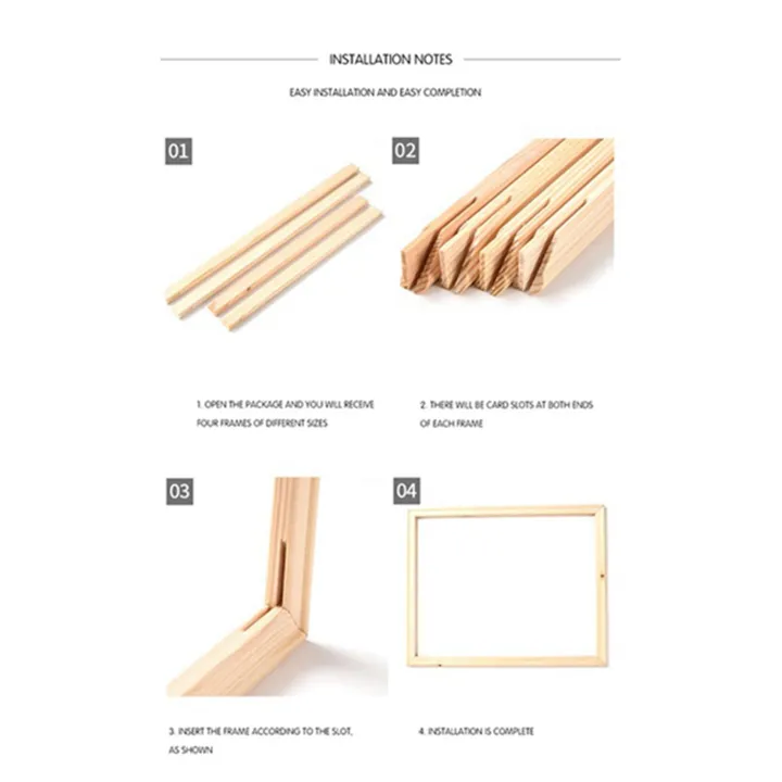 3pcs%2040X30cm%20Wooden%20Frame%20DIY%20Picture%20Frames%20Art%20Suitable%20for%20Home%20Decor%20Painting%20Digital%20Paintings%20-%20Image%204