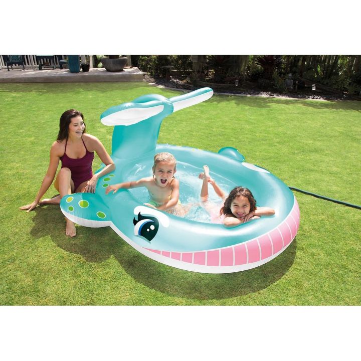 Intex Whale Spray Pool, 82" X 62" X 39"