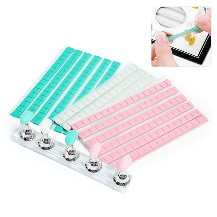30/42/84/96PCS%20Nail%20Adhesive%20Glue%20Clay%20Reusable%20Tacky%20Gel%20for%20Nail%20Art%20Practice%20Stand%20Display%20Holder%20False%20Tips%20Manicure%20Tools%20Cologo%20-%20Image%202